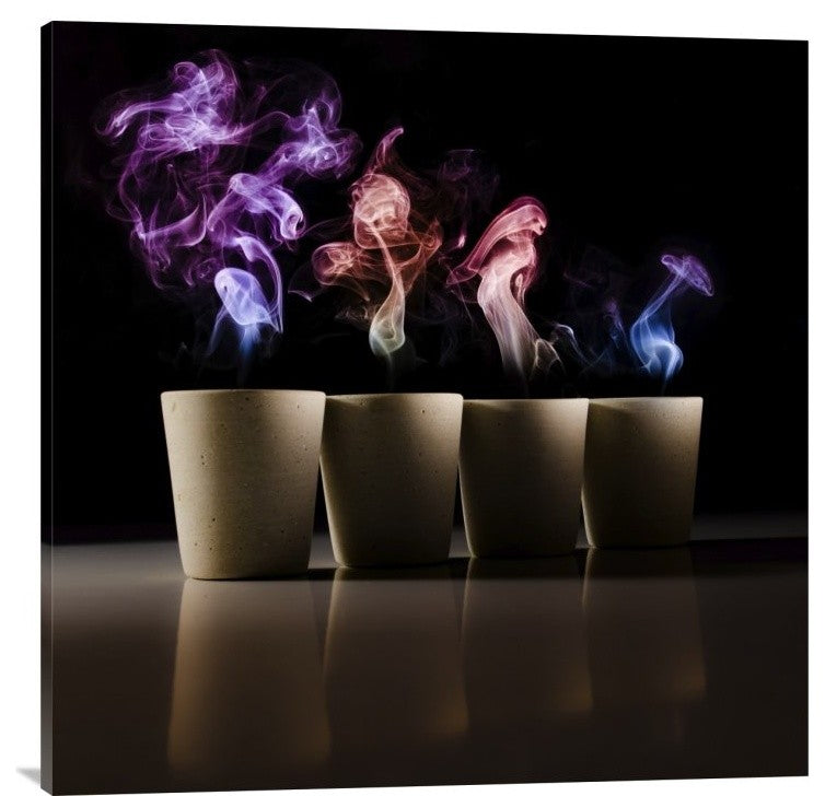 "Demons" Stretched Canvas Giclee by Marc Huybrighs, 36x36"