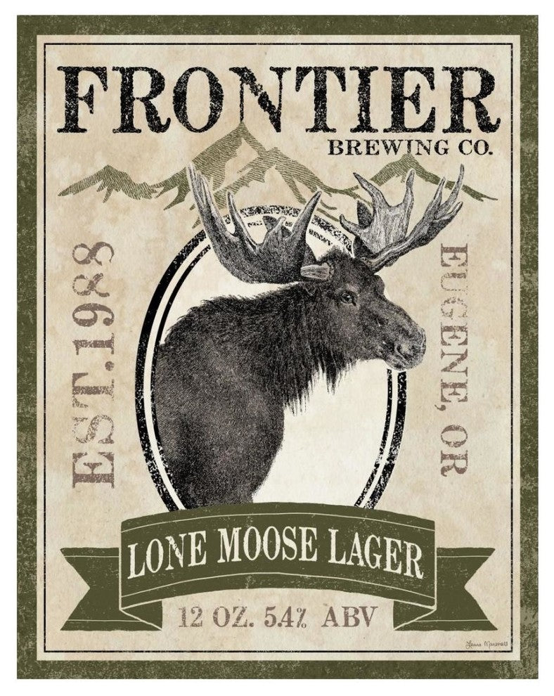 "Frontier Brewing II" Digital Paper Print by Laura Marshall, 22"x26"