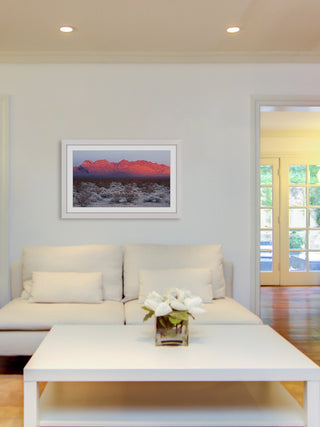 "Red Hills" Framed Art Print