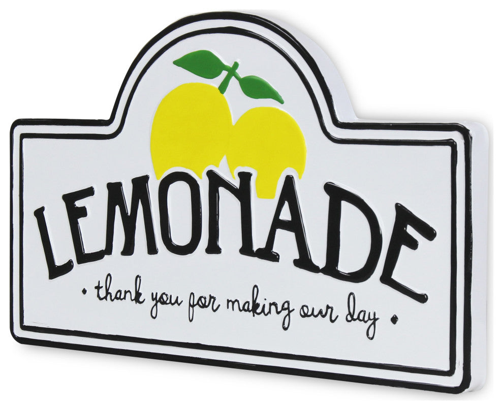 Maison Lemonade Inspiration Sign - Black