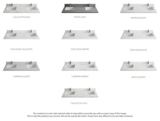 Cambridge 72 Double Sink Bath Vanity in White 2" Carrara Marble
