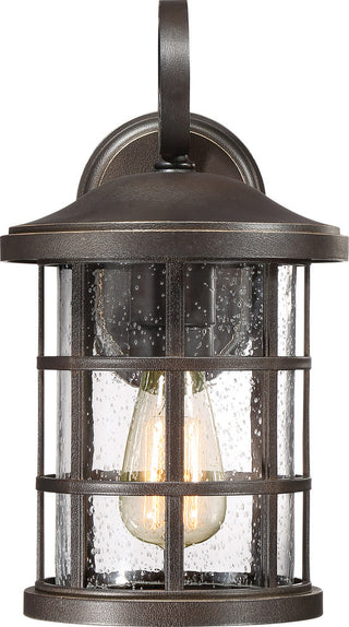 Quoizel CSE8408PN One Light Outdoor Wall Lantern Crusade Palladian Bronze