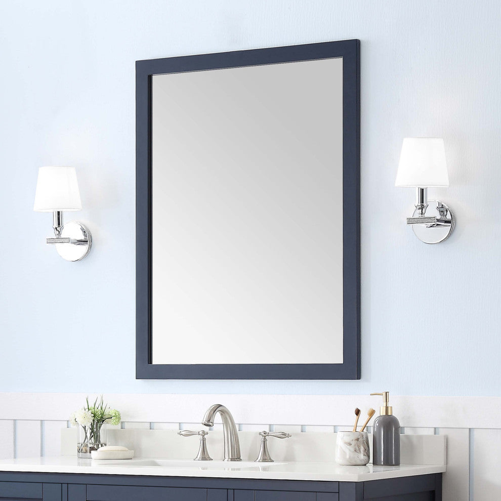 OVE Decors Tahoe 28"x36" Mirror, Midnight Blue