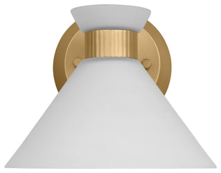 Belcarra Small Sconce, Satin Brass