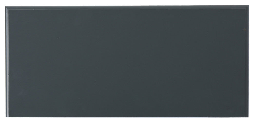 GDF Studio Aliana Shabby Painted Accent Cabinet, Silver/Charcoal Gray
