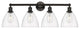 Innovations 616-4W-OB-GBD-752 4 Light Bath Vanity Light, Oil Rubbed Bronze