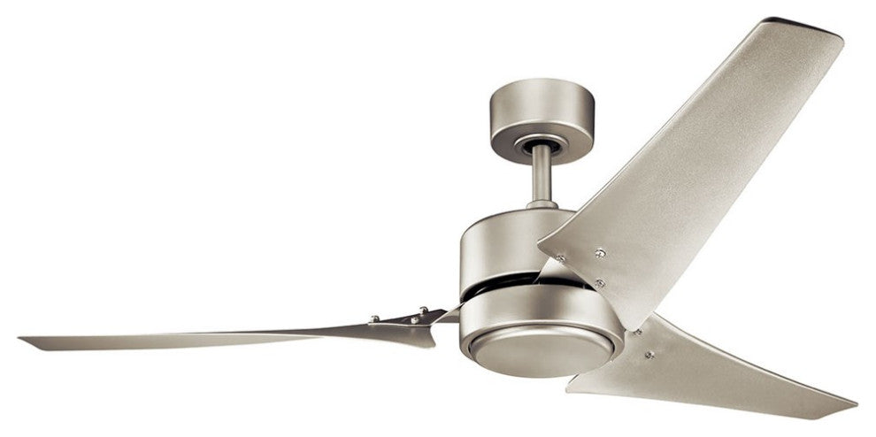 Kichler Rana 60 inch Outdoor LED Ceiling Fan in Brushed Nickel