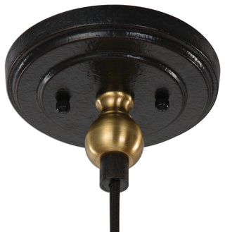 Uttermost Adastra 1-Light Antique Brass Pendant, 22052