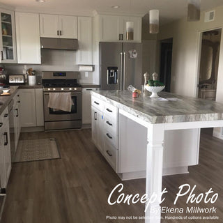 Legacy Tapered Cabinet Column - Rubberwood