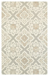 Oriental Weavers Craft Collection Grey/ Sand Geometric Indoor Area Rug 8'X10'