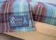Chevreuse 67% Wool / 33% Acrylic Blanket, 450Gsm, Berry Plaid, King