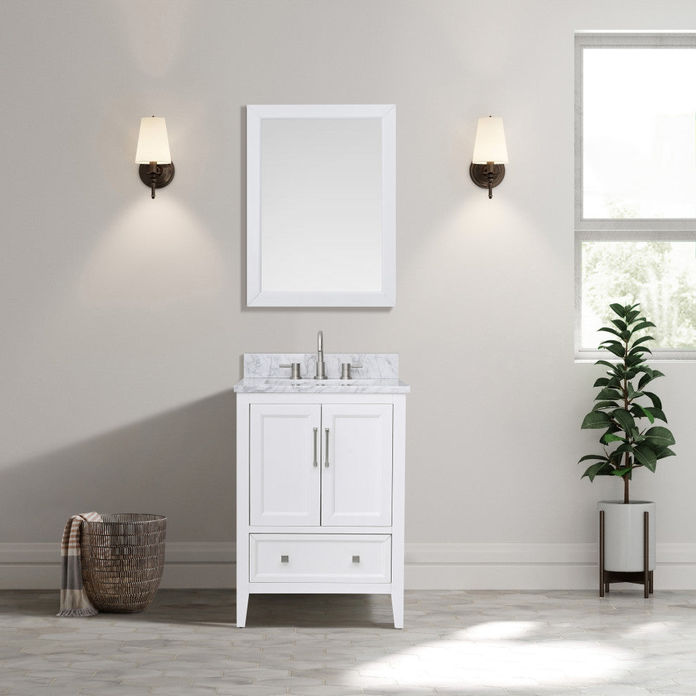 Avanity Everette 24 in. Vanity Only in White