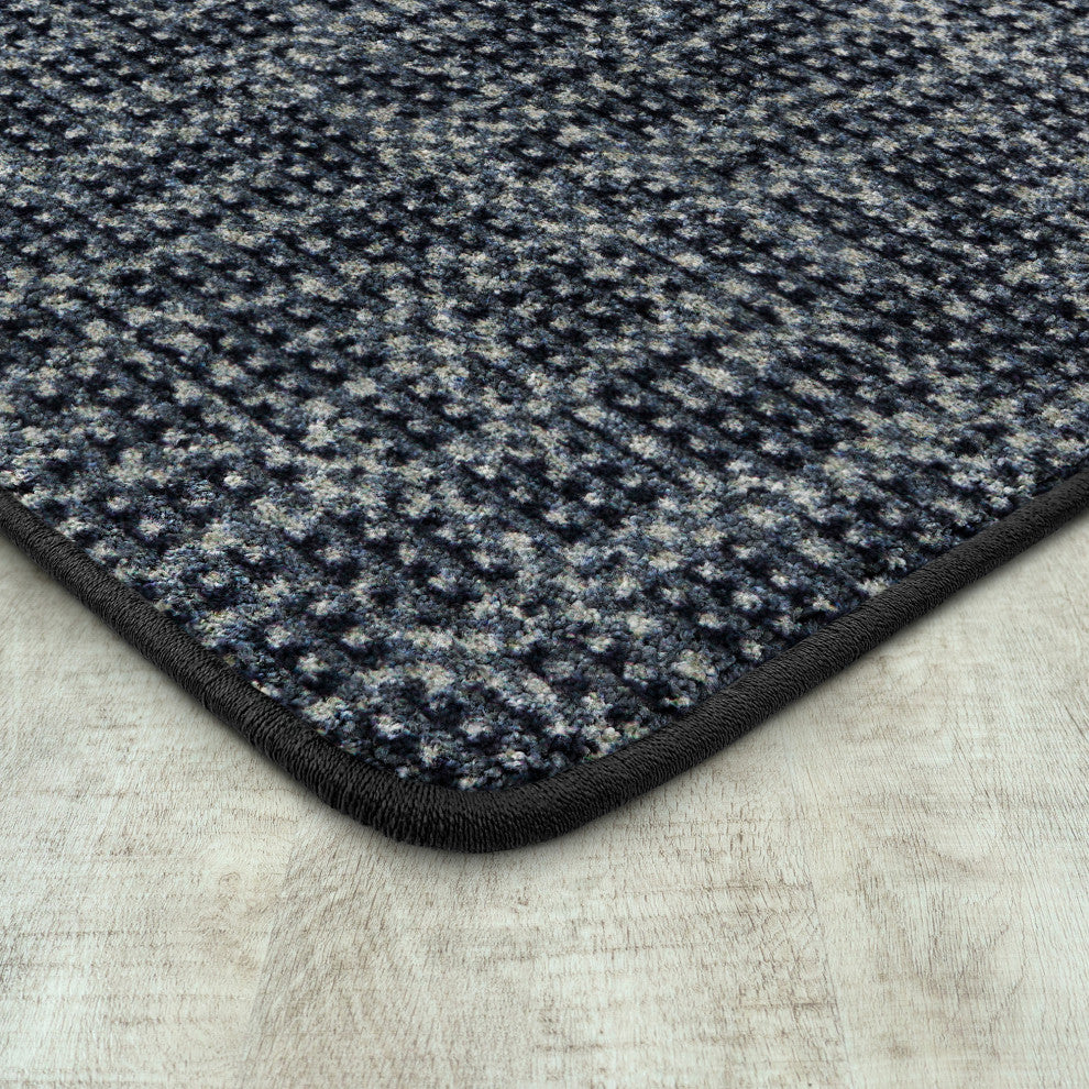 Joy Carpets WorkSpace Attractive Choice Area Rug, Slate, 5'4" X 7'8"