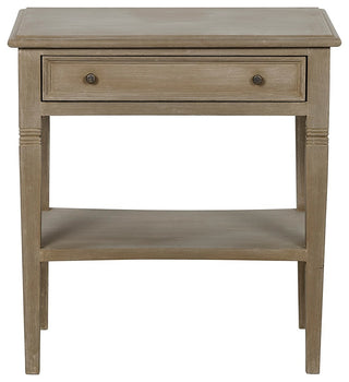 Oxford 1-Drawer Side Table, Weathered