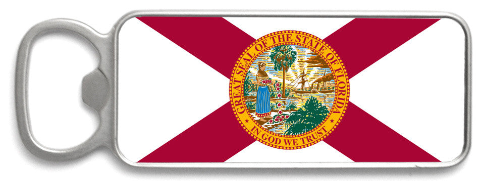 Florida Flag Bottle Opener