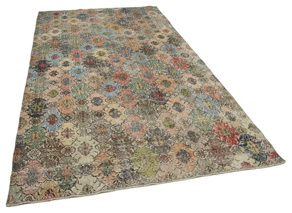 Rug N Carpet - Hand-knotted Turkish 5' 10'' x 10' 8'' Wool Vintage Rug