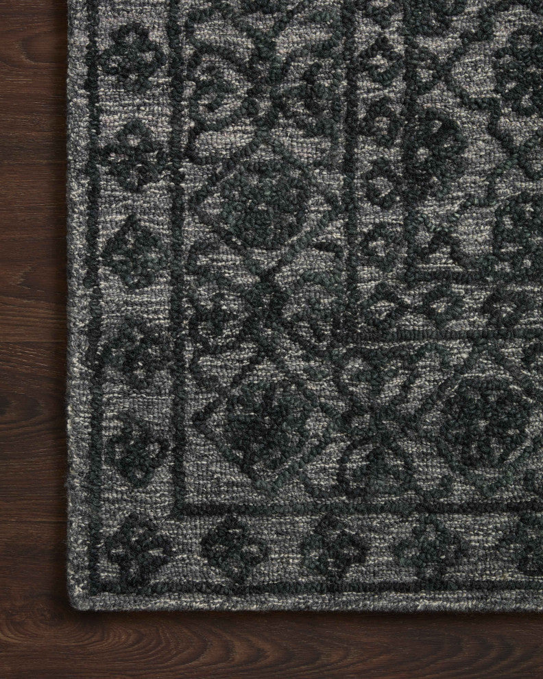 Loloi Cecelia Smoke / Dk. Grey 2'-3" x 5'-6" Area Rug