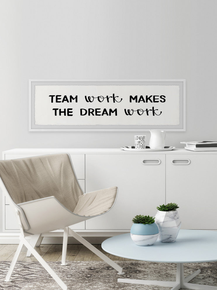 "The Dream Work" Framed Painting Print, 45x15