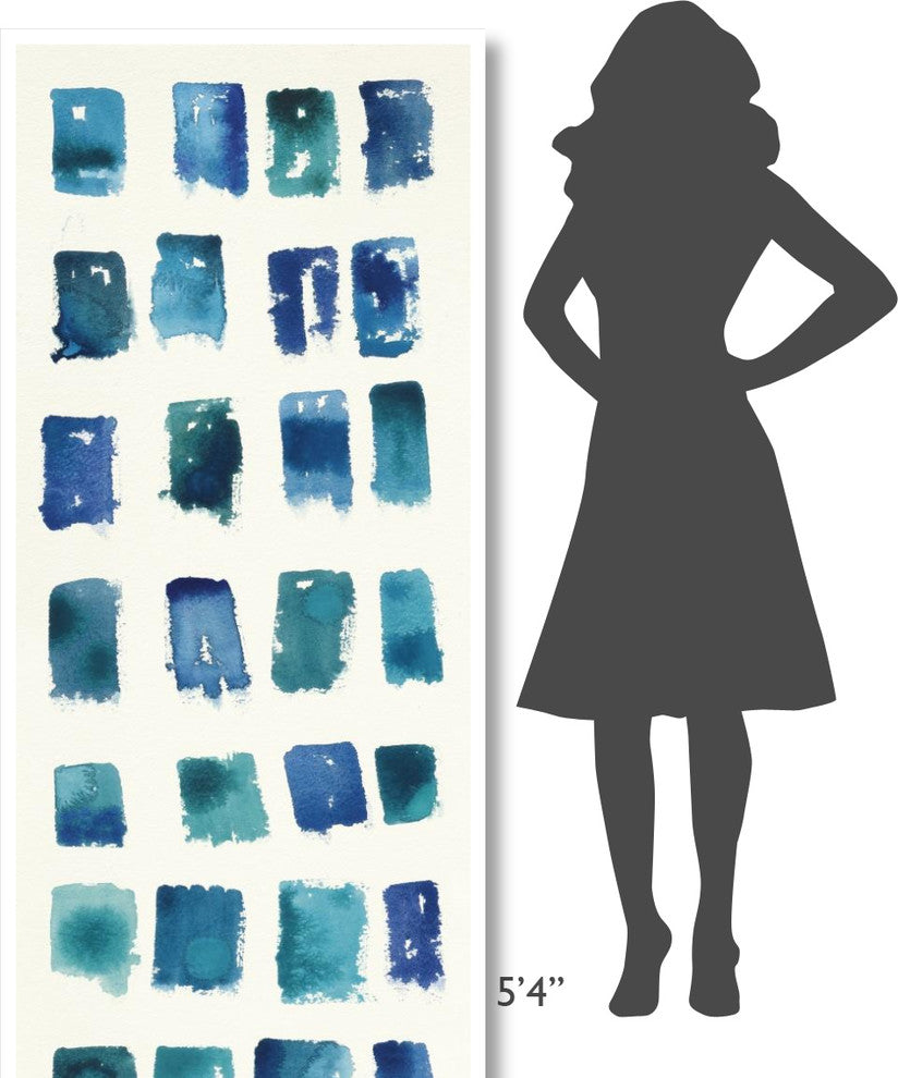 "Pas Parfait V" Digital Paper Print by Shirley Novak, 32"x77"