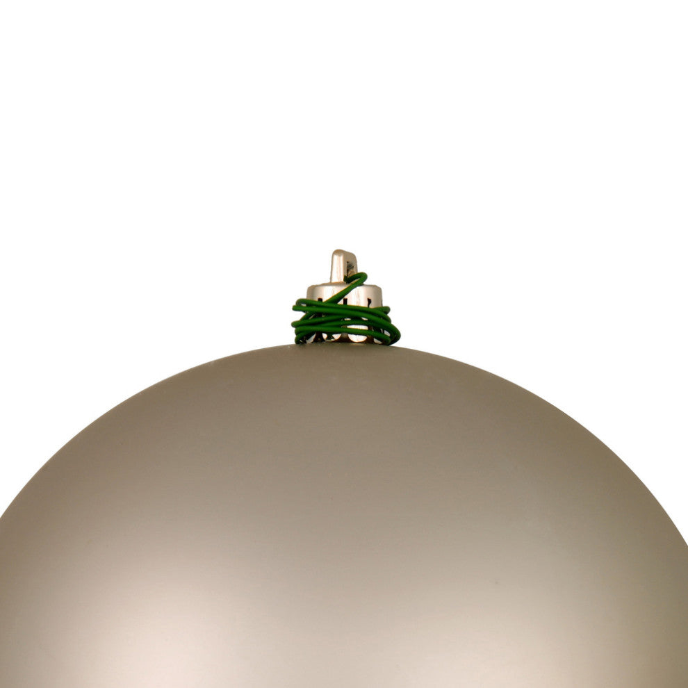 6" Oat Matte Ball Uv Drilled 4-Pack