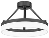 Cohen LED Semi-Flush Mount, Oil Rubbed Bronze
