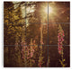 Nature Magick Wildflower Mountain Adventure Wood Wall Mural