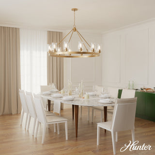 Hartland Alturas Gold With Seeded Glass 12 Light Chandelier Ceiling