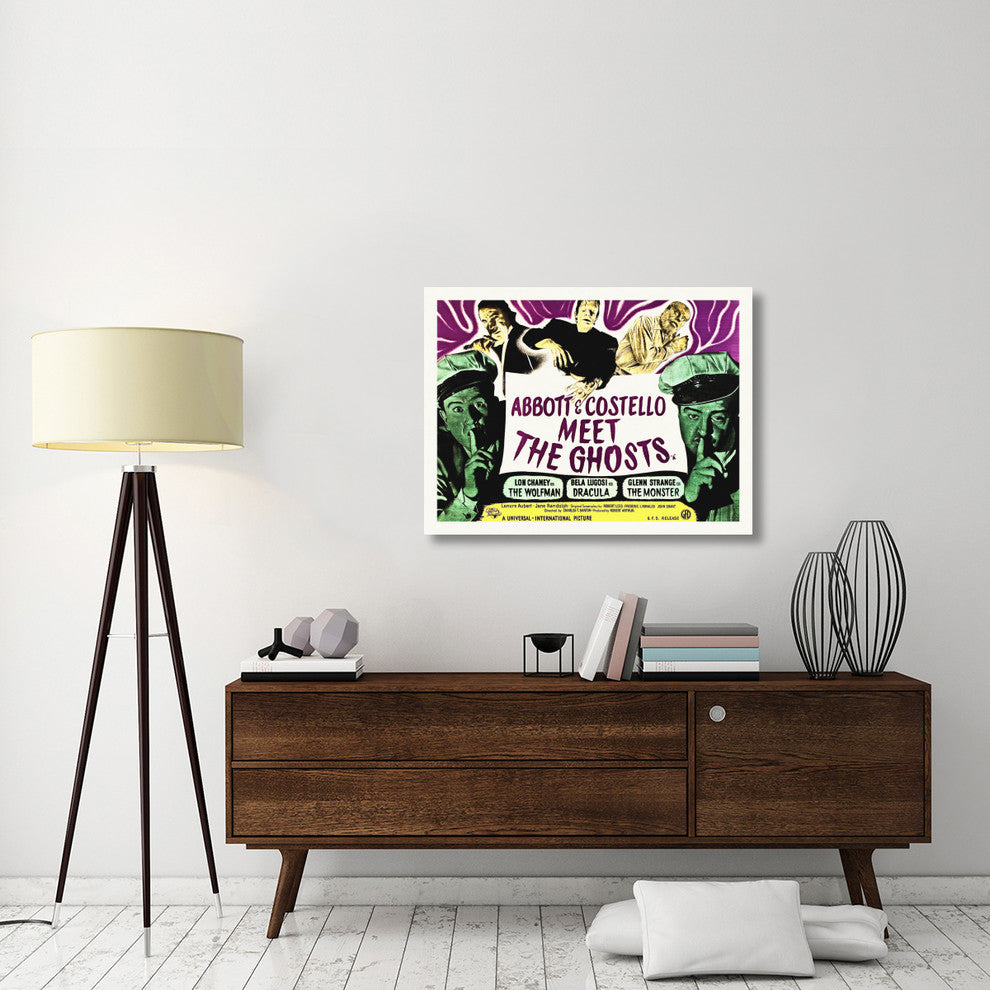 "Abbott & Costello - Meet The Ghosts" Canvas by Hollywood Photo Archive, 40x30"