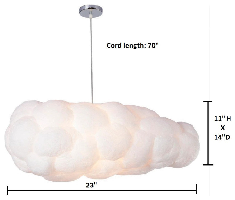 White Cloud Pendant Light