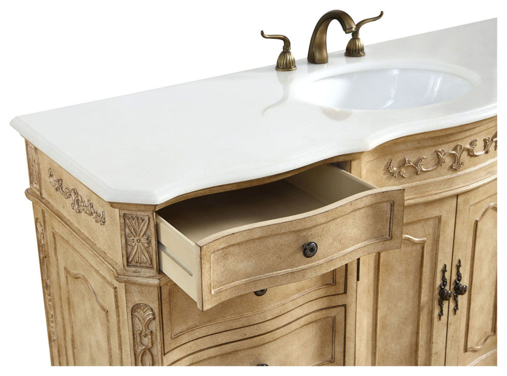 Elegant Lighting VF10160-VW Danville 60" - Vintage Mint