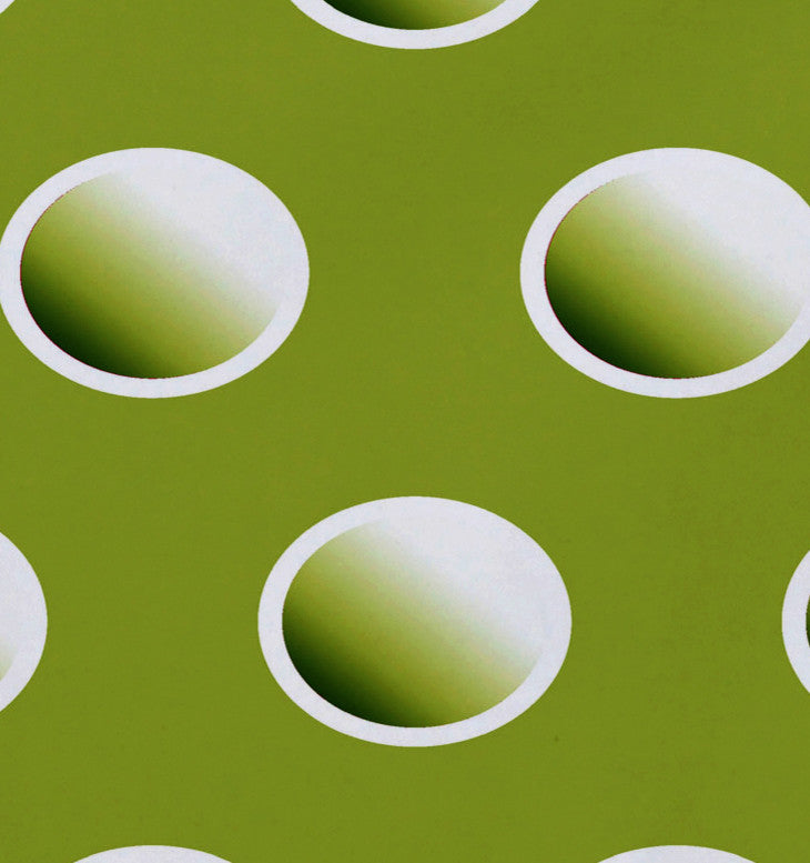 Decorative Holiday Placemat, Set of 4 Geometric, Green