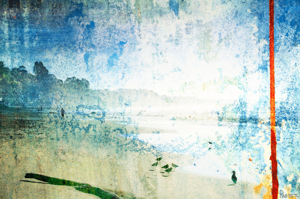 "Bluffs" Fine Art Canvas Print, 18"x12"