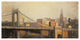 "NYC Dawn" Digital Paper Print by Julia Purinton, 38"x20"