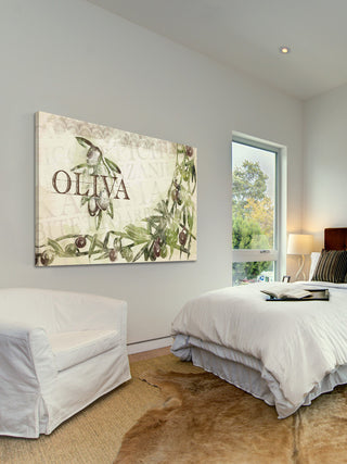 "Olive" Painting Print on Canvas