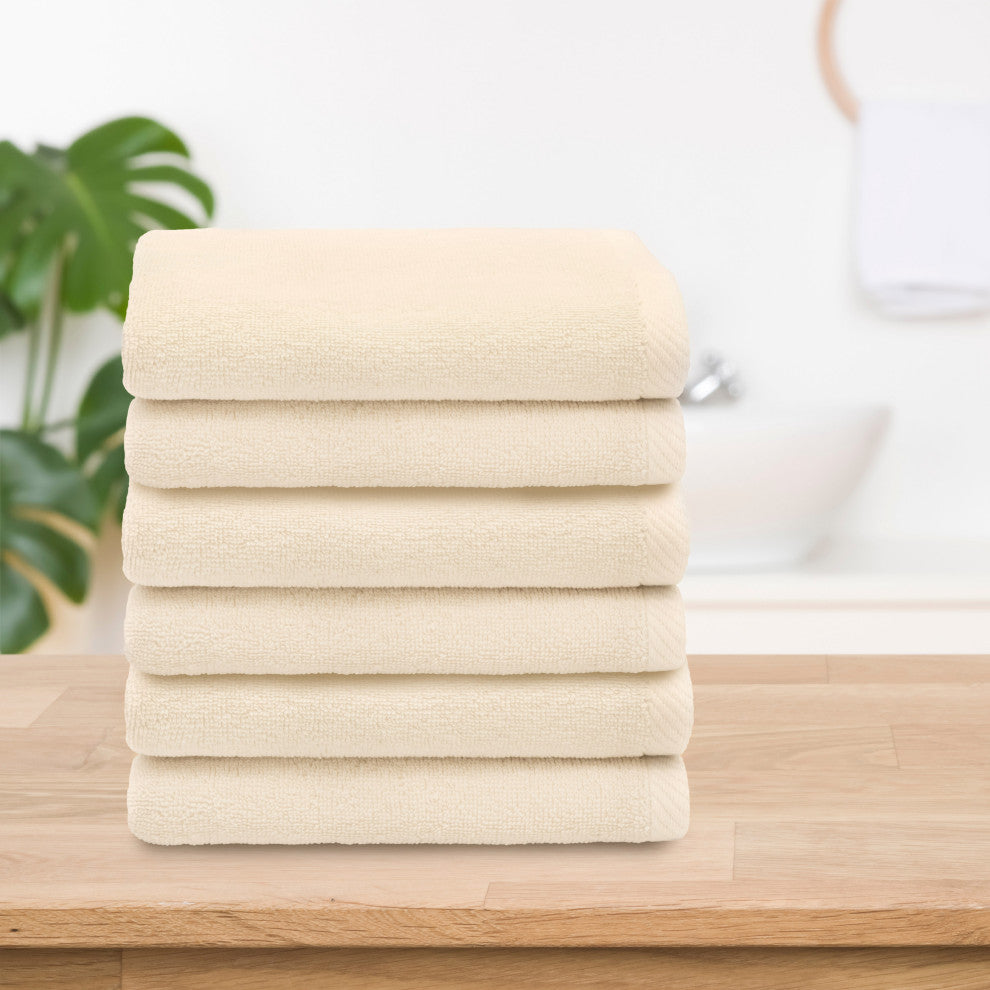 Linum Home Textiles 100% Turkish Cotton Ediree Fingertip Towels (Set of 6)