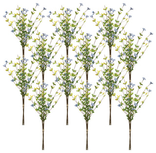 Berry Bundle, Set of 12, 21"H Polyester/Wire