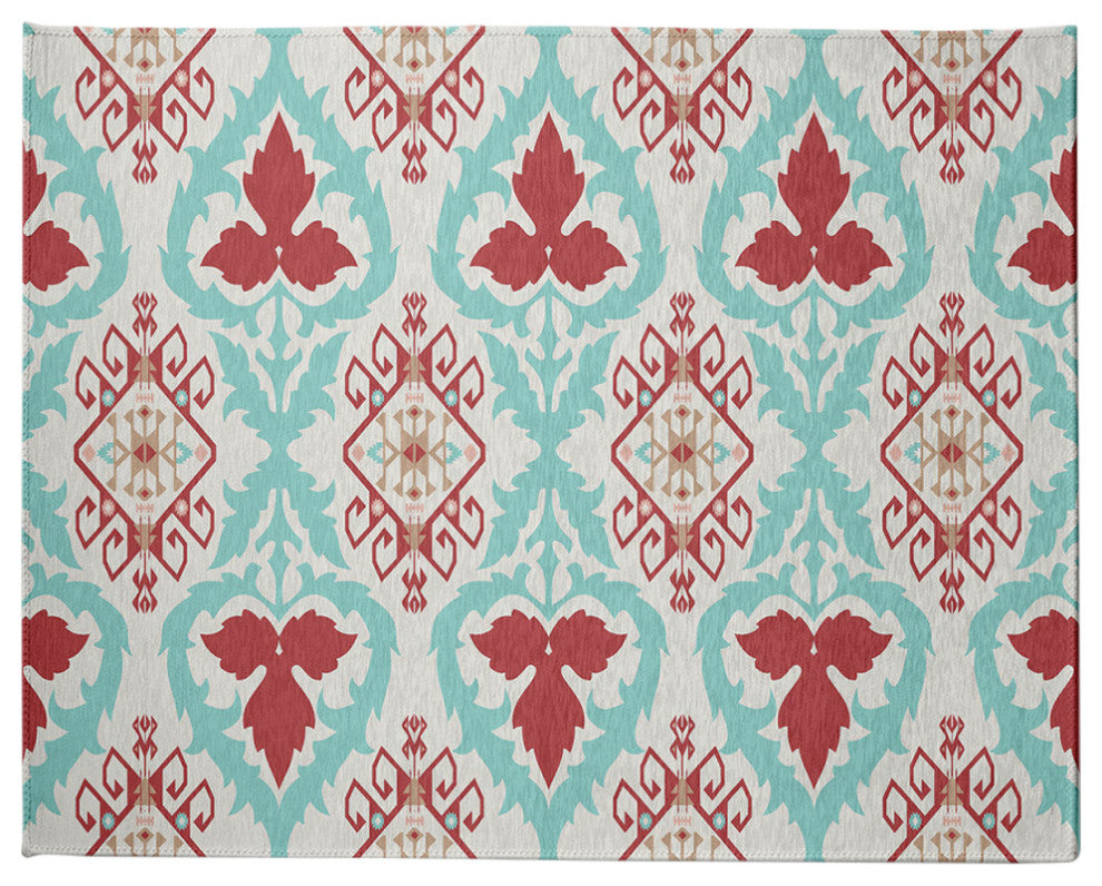 Bombay Spring Chenille Rug, Ligonberry Red, 8'x10'