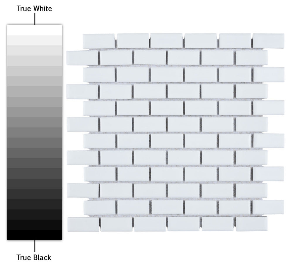 Hudson Subway White Porcelain Floor and Wall Tile