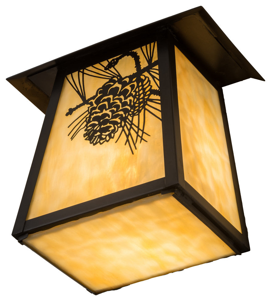 9W Stillwater Winter Pine Wall Sconce