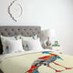 Deny Designs Iveta Abolina Bluebird Duvet Cover - Lightweight