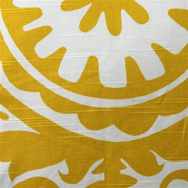 Sunburst Yellow Throw Pillow, 16x16
