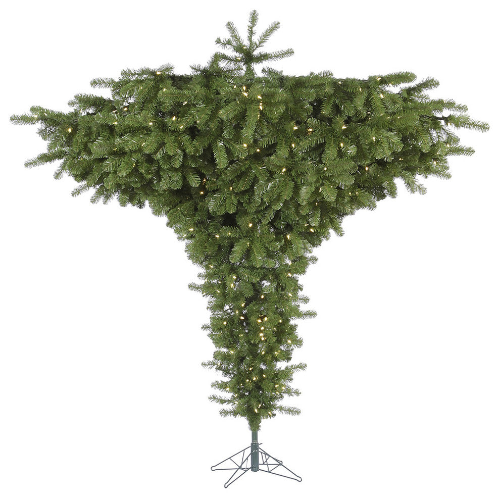 Vickerman Upside Down Tree, 7.5', Warm White LED Lights