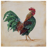 Jean Plout 'Rooster 7' Canvas Art