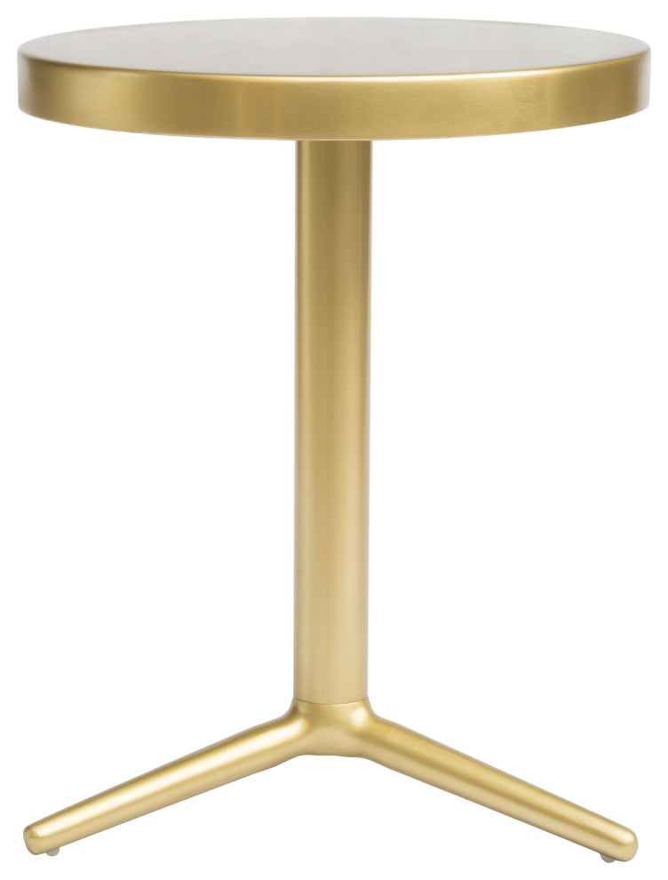 Derby Accent Table Brass