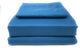 Solid Super Soft Colorful Bed Sheet Sets, Blue, Twin