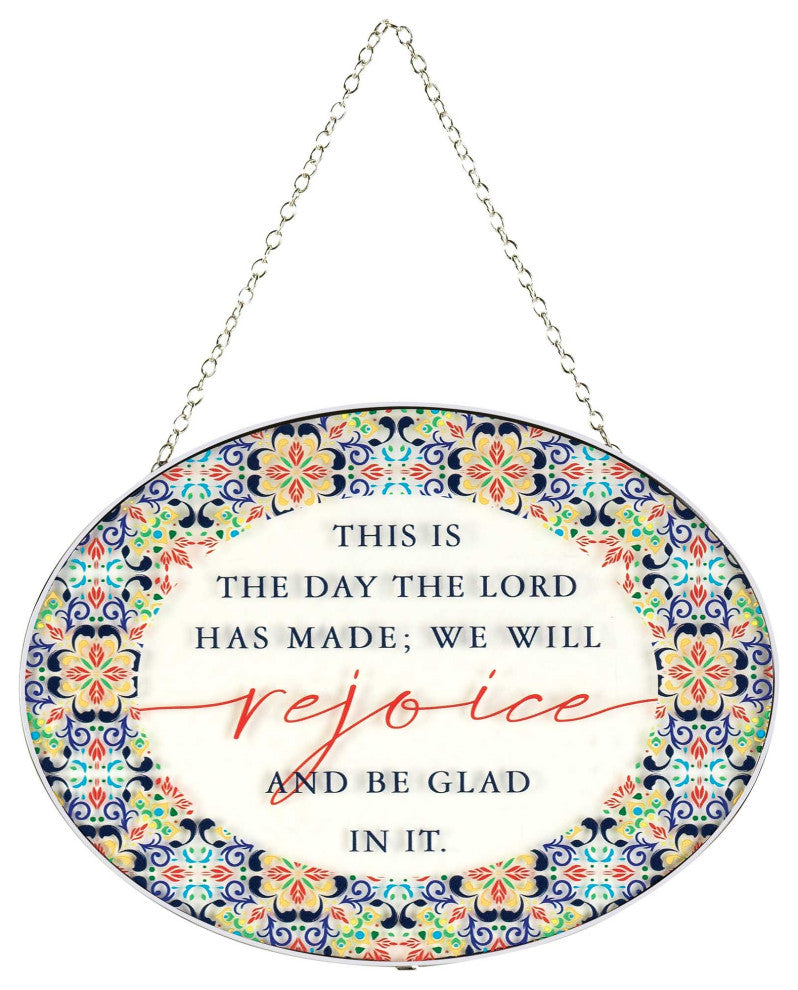 This Is The Day The Suncatcher 9" Oval