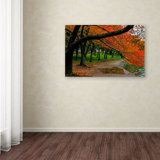 'Tidal Basin Autumn 2' Canvas Art by CATeyes