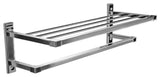 Primo Stainless Steel Towel Shelf With Single Bar
