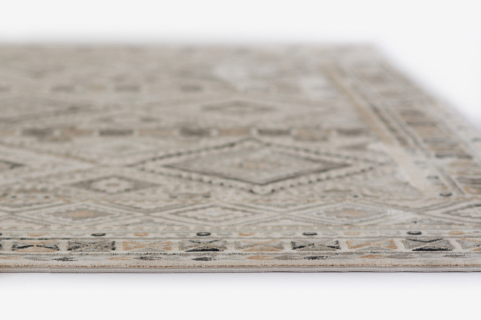 Momeni Genevieve Polyester Ivory Area Rug 1'10" X 2'10"