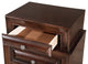 Hiko Nightstand, Cappuccino
